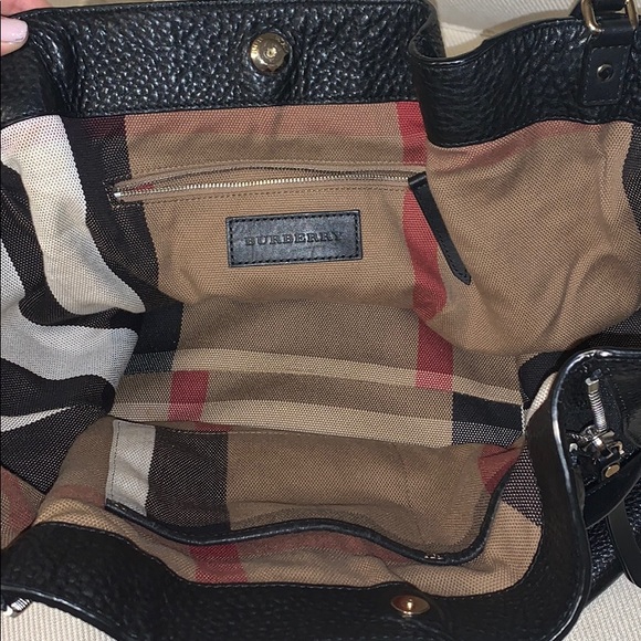 Burberry Bags Burberry Maidstone Check Canvas Shoulder Bag Poshmark